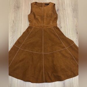 Karen Millen Elegant Brown Women's Dress